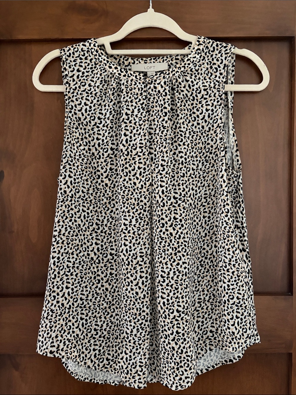 Loft Cheetah Print Blouse